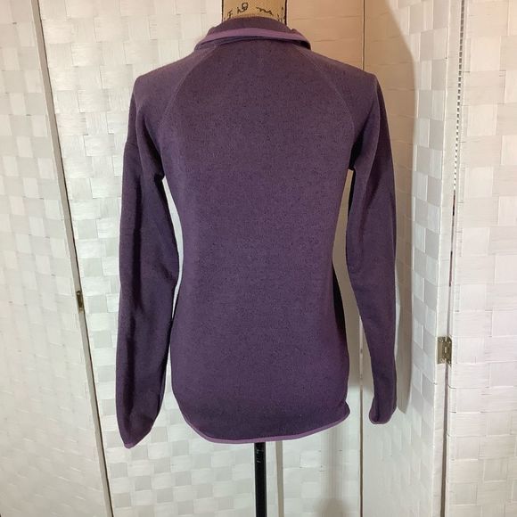 Eddie Bauer purple fleece sweatshirt size small - Picture 6 of 7